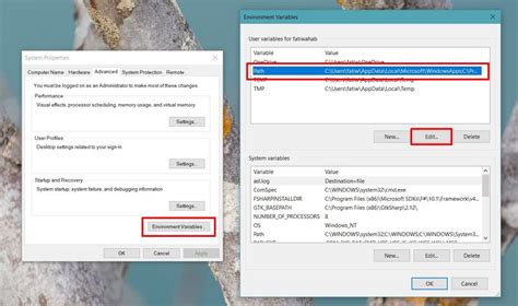 set path windows 10.